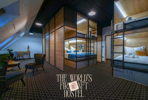 CHORS like a hotel - 1st World NFT Block & Art Capsule Hostel MetaCHORS